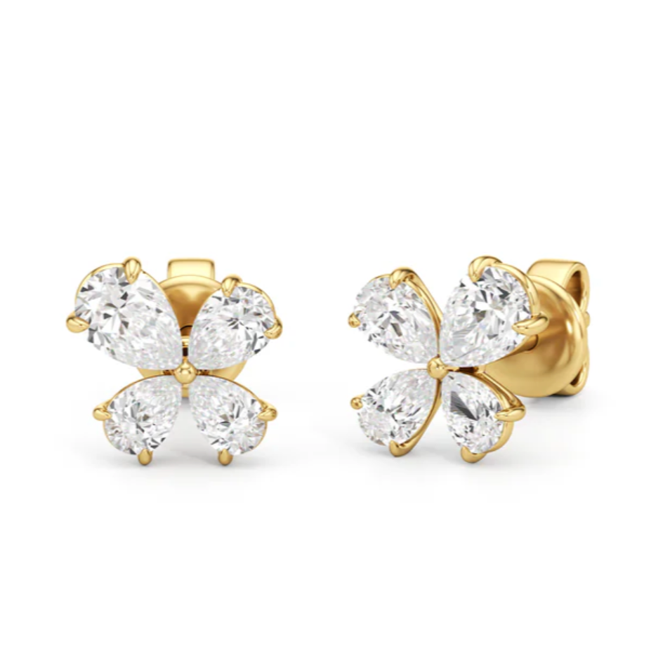 LIRA DIAMOND EARRINGS - Ayka Diamonds - LAB GROWN DIAMOND JEWELLERY