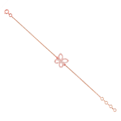 FLUTTERIA DIAMOND CHAIN BRACELET - Ayka Diamonds - LAB GROWN DIAMOND JEWELLERY