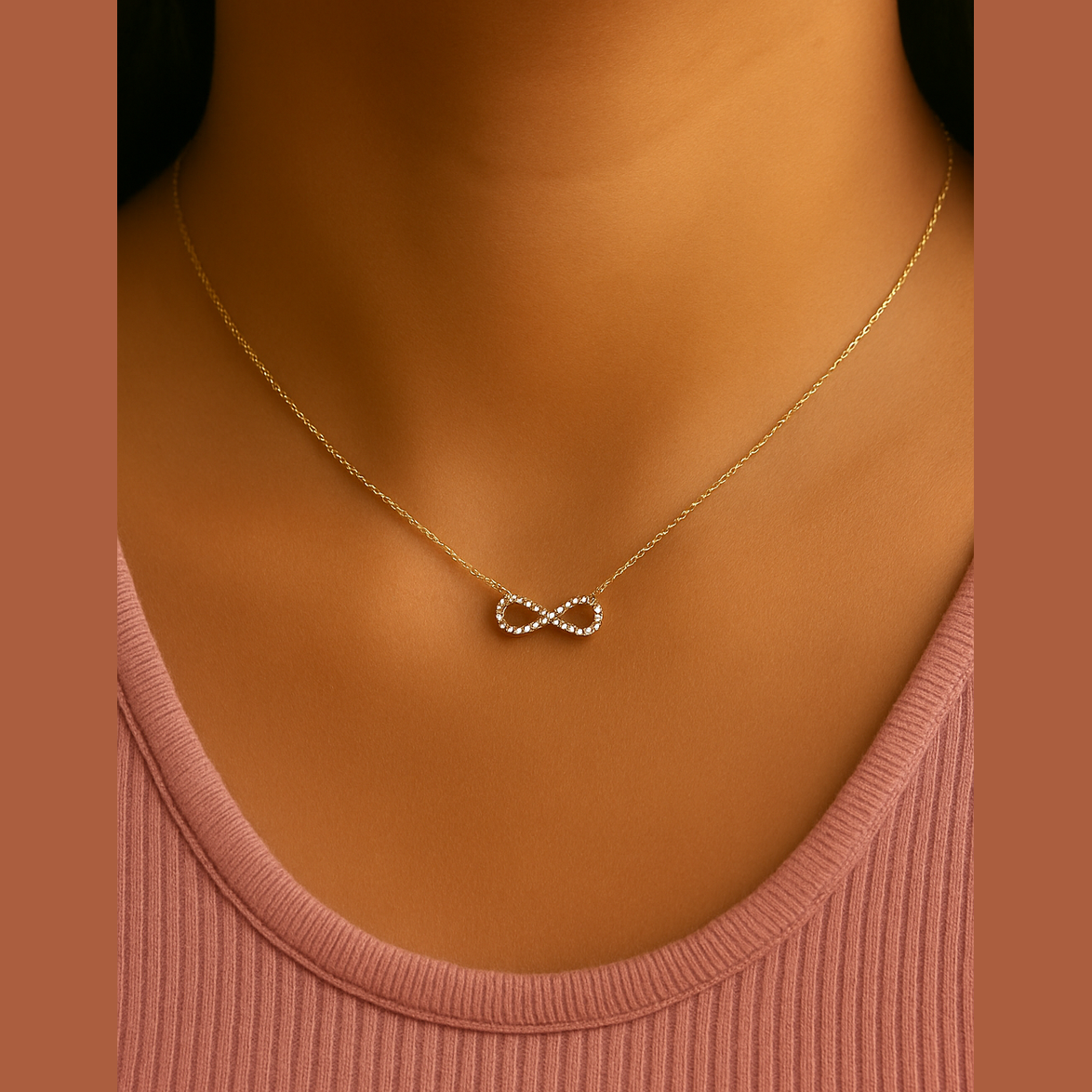 INFINITY GRACE DIAMOND CHAIN - Ayka Diamonds - LAB GROWN DIAMOND JEWELLERY
