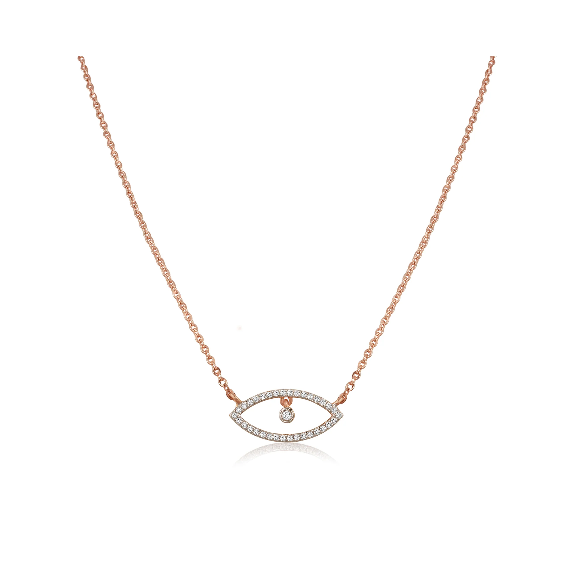 EVIL EYE DIAMOND CHAIN - Ayka Diamonds - LAB GROWN DIAMOND JEWELLERY
