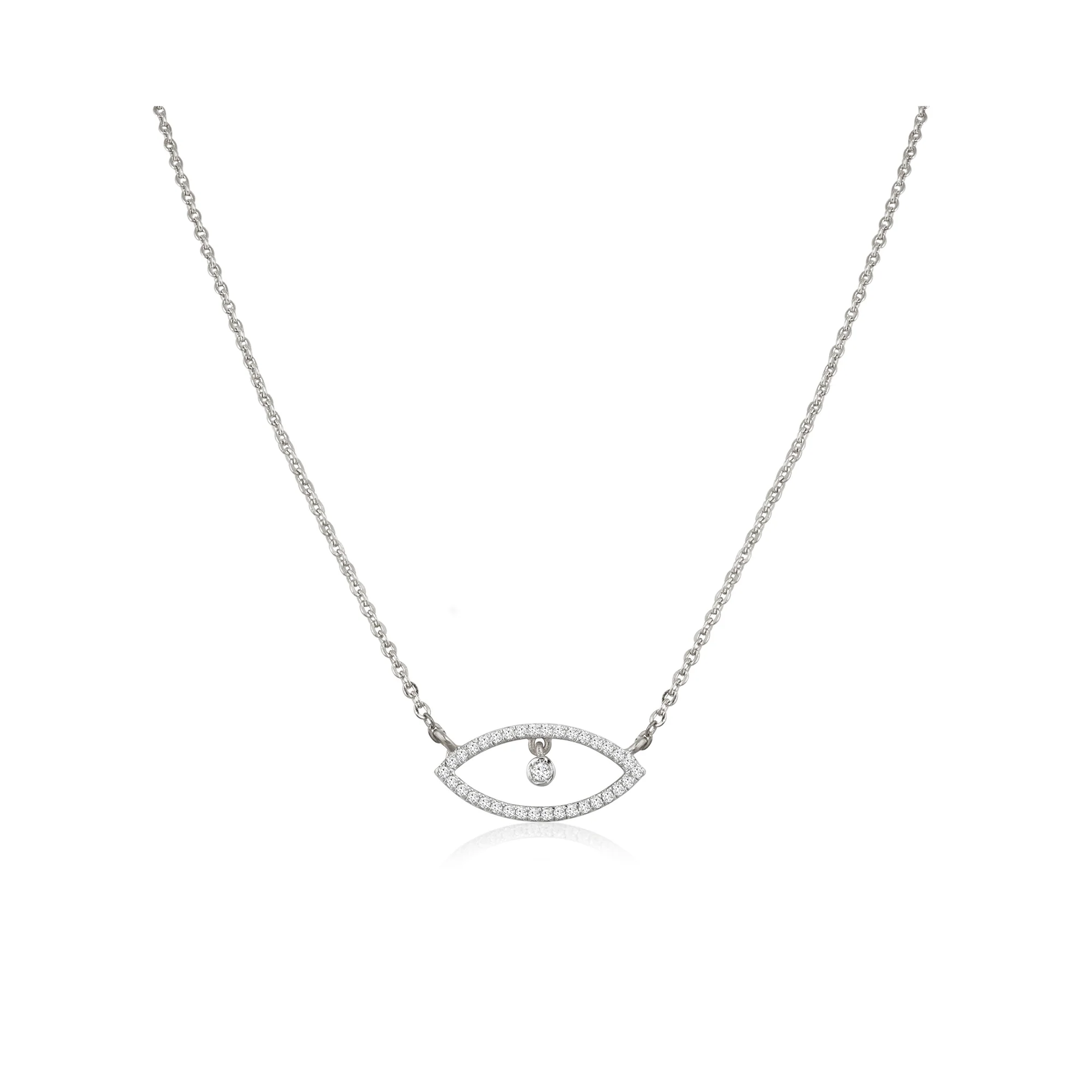 EVIL EYE DIAMOND CHAIN - Ayka Diamonds - LAB GROWN DIAMOND JEWELLERY