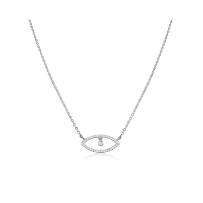 EVIL EYE DIAMOND CHAIN - Ayka Diamonds - LAB GROWN DIAMOND JEWELLERY