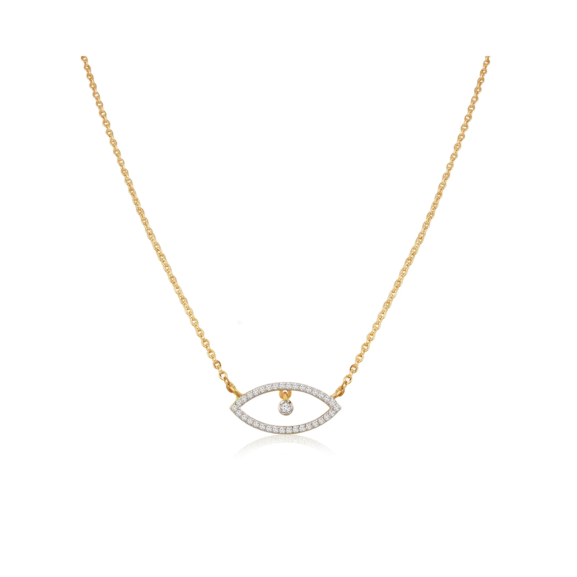 EVIL EYE DIAMOND CHAIN - Ayka Diamonds - LAB GROWN DIAMOND JEWELLERY