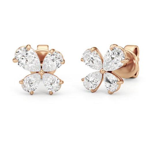 LIRA DIAMOND EARRINGS - Ayka Diamonds - LAB GROWN DIAMOND JEWELLERY