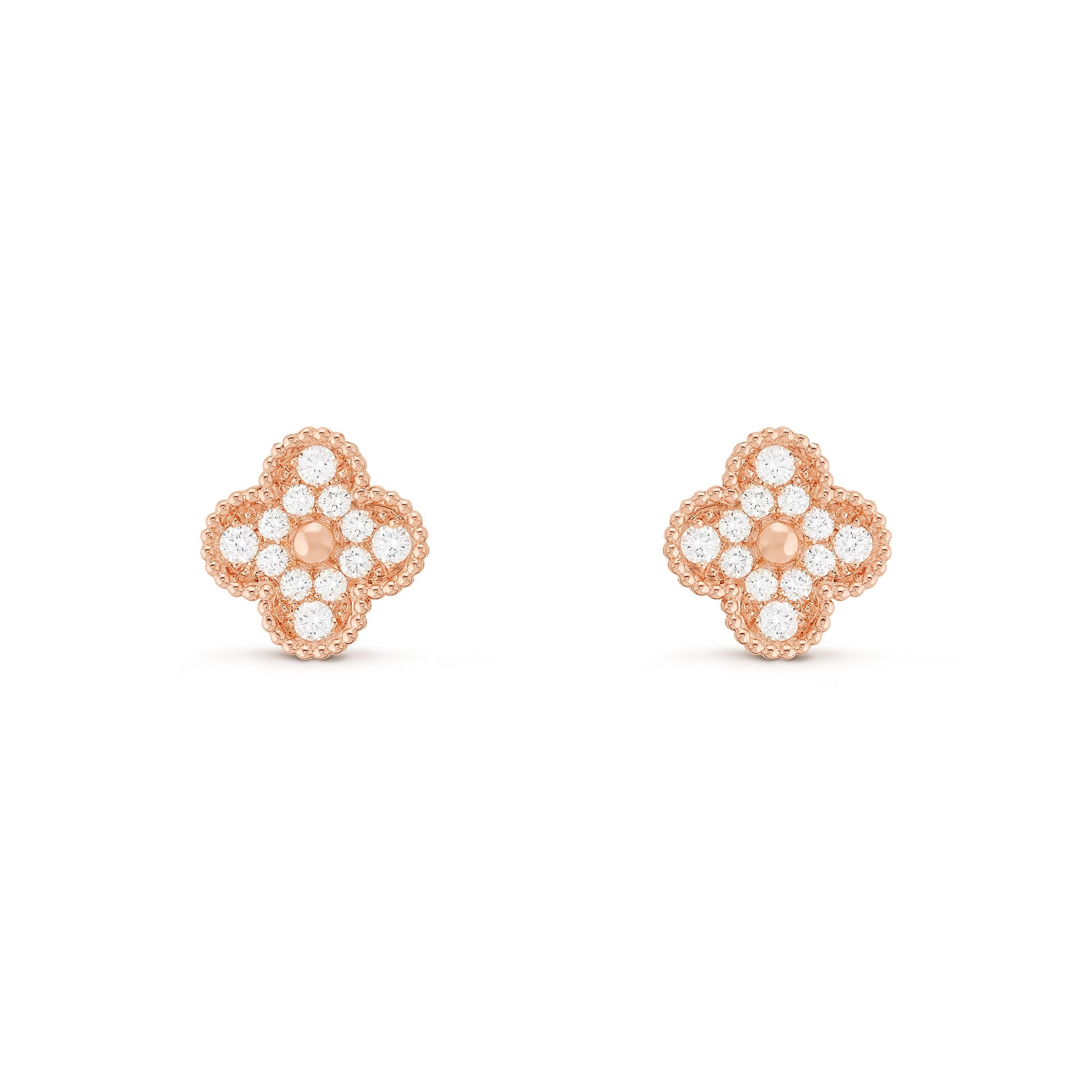 CLOVER DIAMOND EARRINGS - Ayka Diamonds - LAB GROWN DIAMOND JEWELLERY
