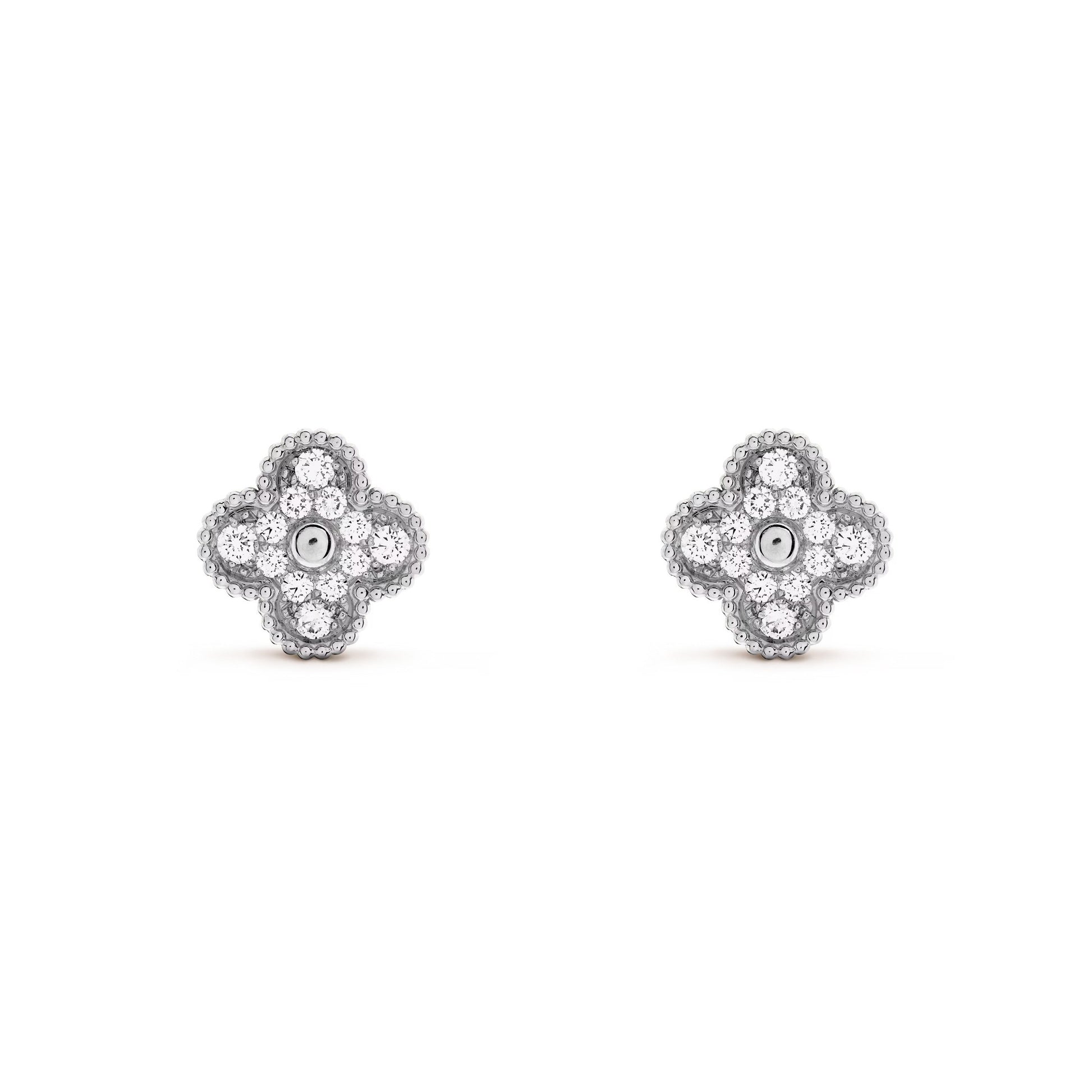CLOVER DIAMOND EARRINGS - Ayka Diamonds - LAB GROWN DIAMOND JEWELLERY